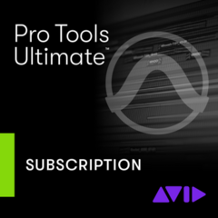 DAW Recording Software AVID Pro Tools Ultimate Annual New Subscription (Digital product)