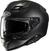 Casque HJC F71 Solid Semi Flat Black Titanium L Casque