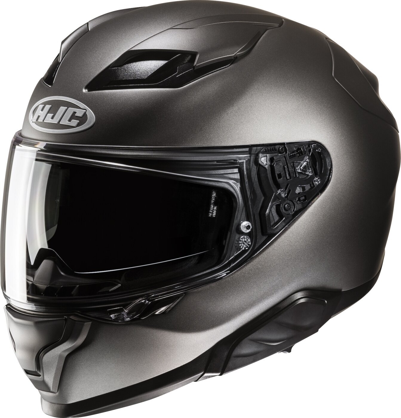 Casque HJC F71 Solid Semi Flat Titanium XS Casque