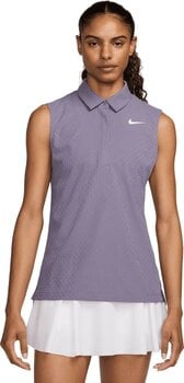 Polo Shirt Nike Dri-Fit ADV Tour Womens Sleevless Polo Daybreak/White S - 1