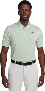 Camisa pólo Nike Dri-Fit Tour Jacquard Mens Polo Honeydew/Sea Glass/Oil Green/Black 2XL - 1
