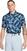 Polo Shirt Nike Dri-Fit Tour Pine Print Mens Polo Aegean Storm/White L