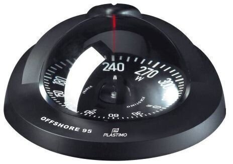 Marine Compass Plastimo Compass Offshore 95 Flat Card Marine Compass