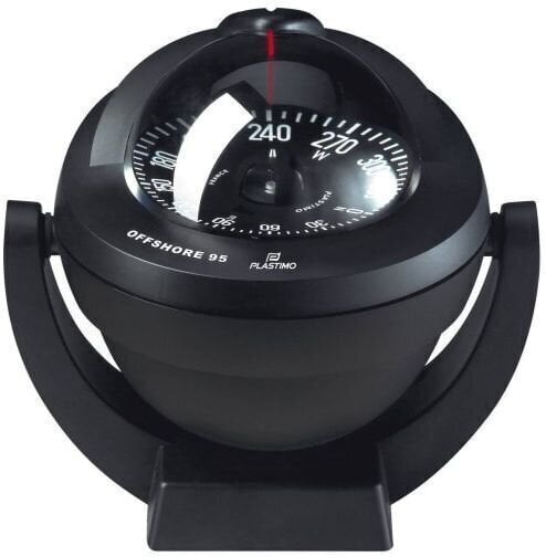 Marine Compass Plastimo Compass Offshore 95 Flat Card Marine Compass