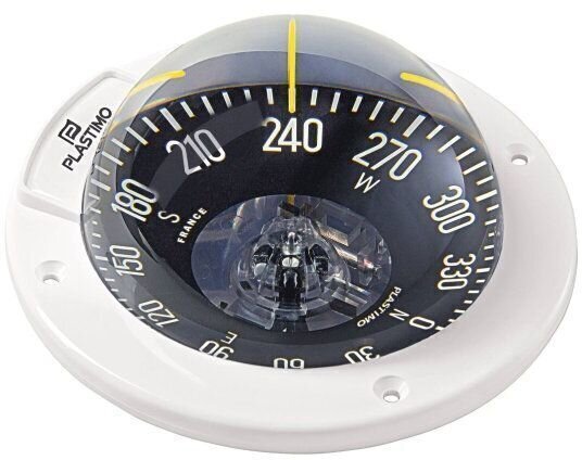 Marine Compass Plastimo Compass Offshore 100 Flat Card Marine Compass