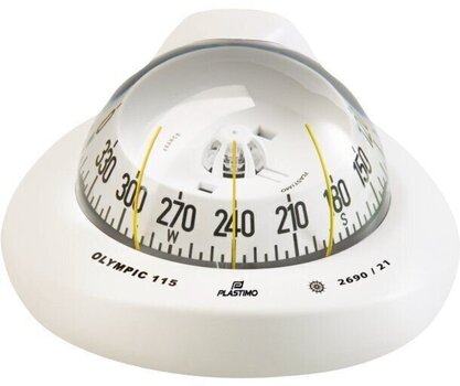 Marine Compass Plastimo Compass Offshore 100 Conical Card Flushmount Marine Compass - 1