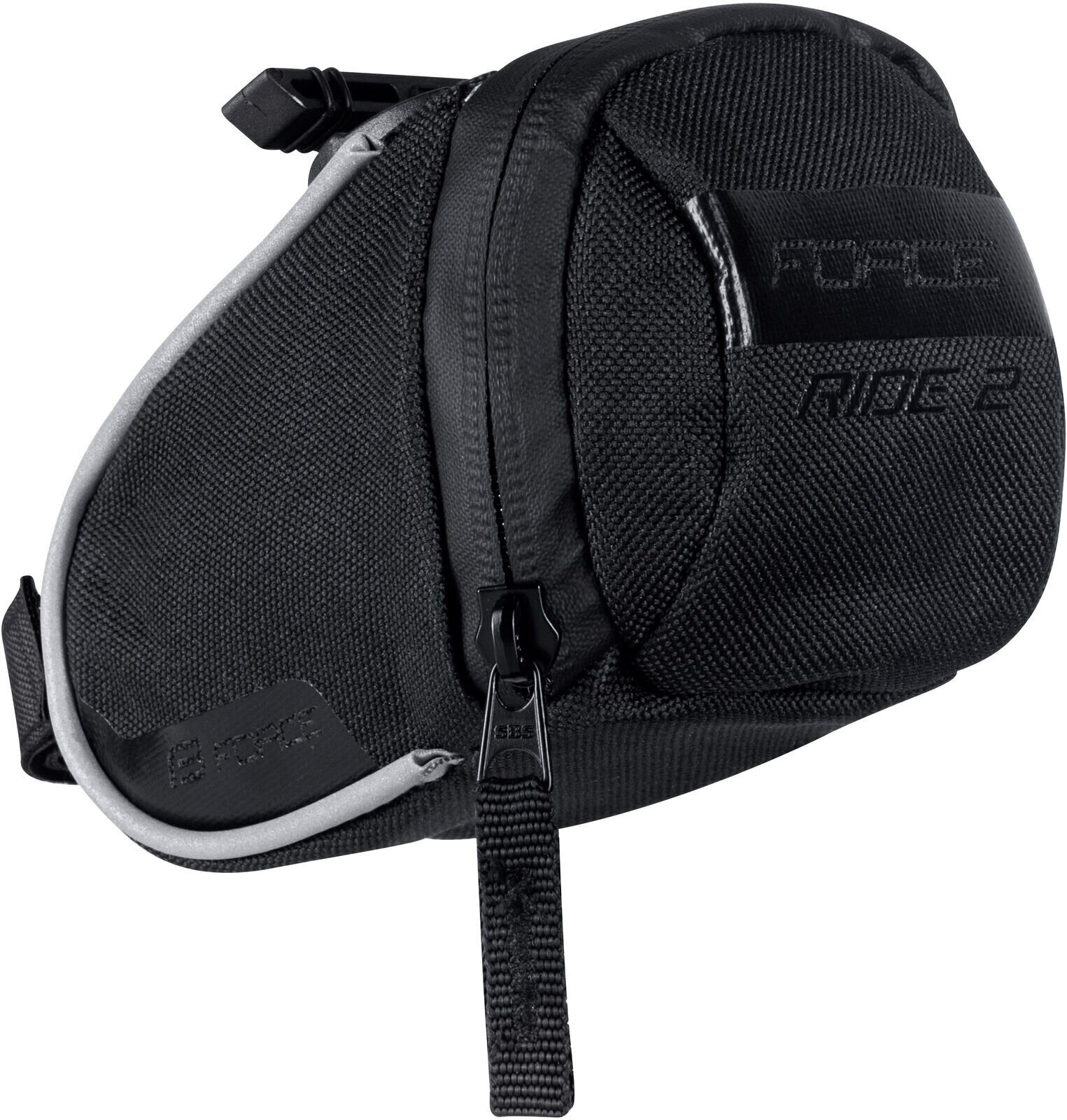Bicycle bag Force Force Ride 2 Black M 0,4 L