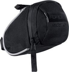 Fahrradtasche Force Force Ride 2 Satteltasche Black M 0,4 L