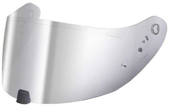 Akcesoria do kasków motocyklowych Scorpion Shield EXO-1400/R1/520/491 Maxvision KDF16-1 Wizjer kasku Silver Mirror