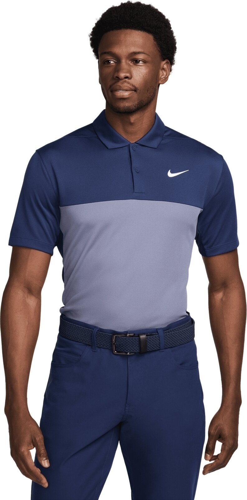 Polo košeľa Nike Dri-Fit Victory+ Mens Polo Midnight Navy/Obsidian/White 2XL