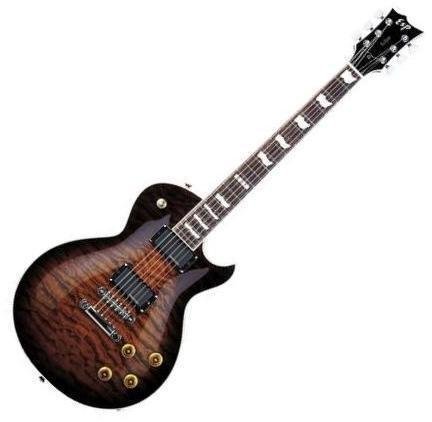 Električna gitara ESP Eclipse II Dark Brown Sunburst Duncan