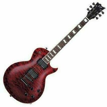 Електрическа китара ESP Eclipse II USA See Thru Black Cherry Duncan - 1
