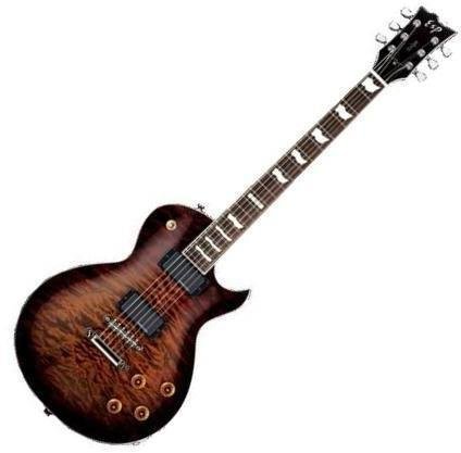 Električna gitara ESP Eclipse II USA Amber Cherry Sunburst Duncan