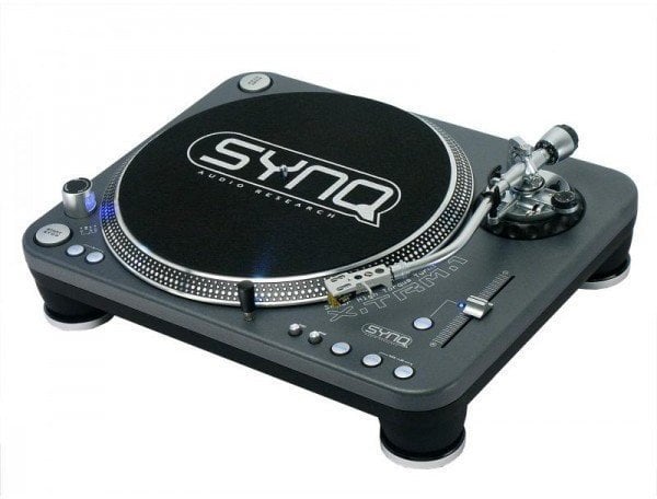 DJ Turntable SYNQ X-TRM 1 Black DJ Turntable