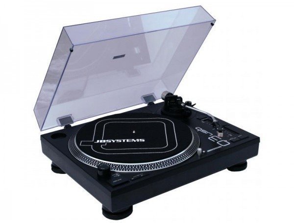 DJ gramofon JB SYSTEMS Q3 USB Crna DJ gramofon