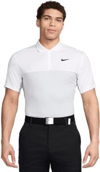 Koszulka Polo Nike Dri-Fit Victory+ Mens Polo White/Light Smoke Grey/Pure Platinum/Black 2XL - 1