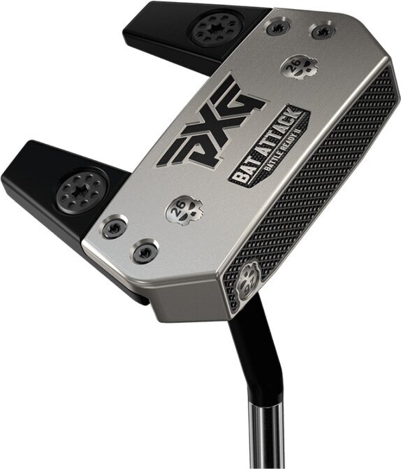 Golf Club Putter PXG Battle Ready II Left Handed Bat Attack Double Bend 34"