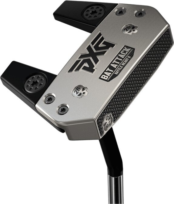 Crosă de golf - putter PXG Battle Ready II Bat Attack Double Bend Mâna stângă 34"