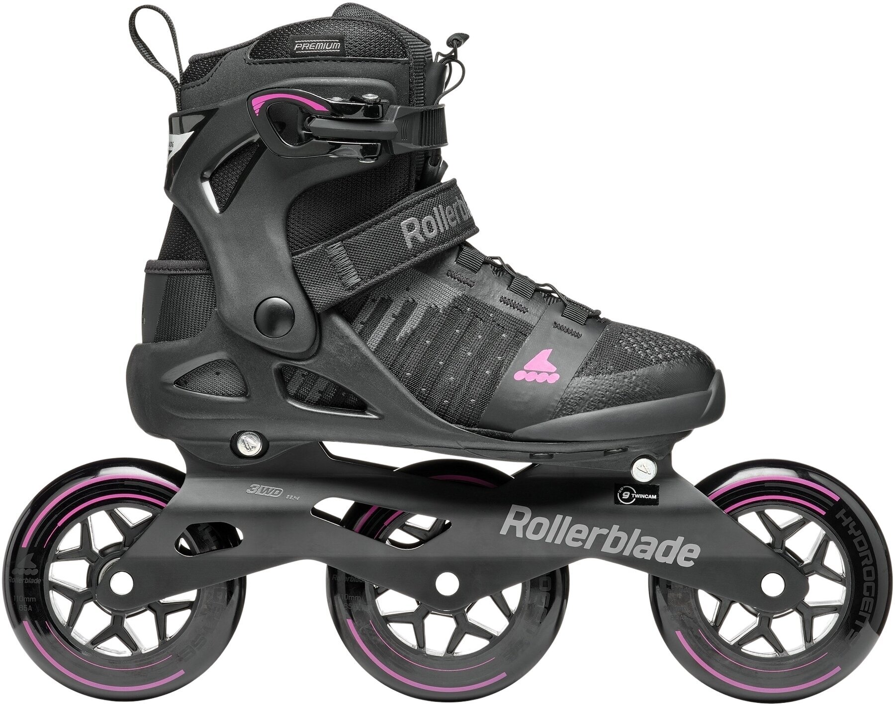 Roller Skates Rollerblade Macroblade 110 3WD W Nero/Orchid 39-40 Roller Skates