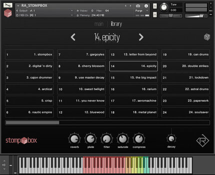 VST Instrument Studio Software Rigid Audio Stompbox (Digital product) - 1