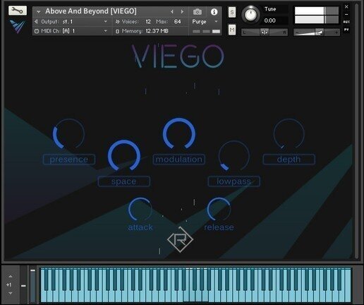 VST Instrument Studio -ohjelmisto Rigid Audio Viego (Digitaalinen tuote)