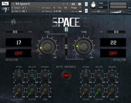Софтуер за студио VST Instrument Rigid Audio Space II (Дигитален продукт) - 1