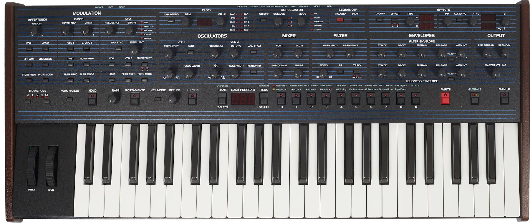 Synthesizer OBERHEIM OB-6 Keyboard