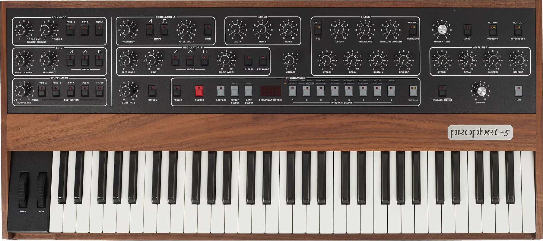 Synthétiseur Sequential Prophet 5 Keyboard