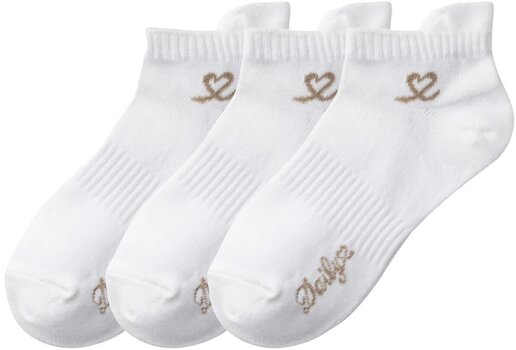Sokken Daily Sports Marlene 3-Pack Ankle Socks Sokken White 36-38 - 1