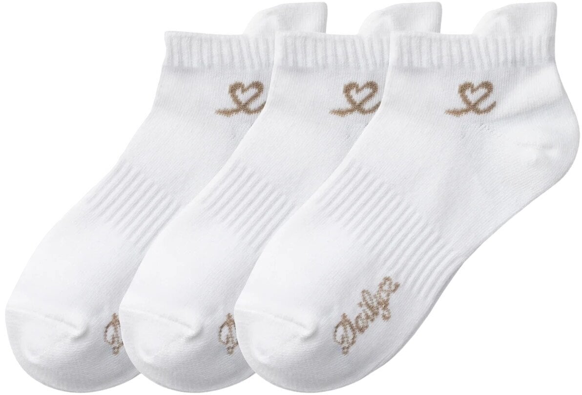 Sokken Daily Sports Marlene 3-Pack Ankle Socks Sokken White 39-42