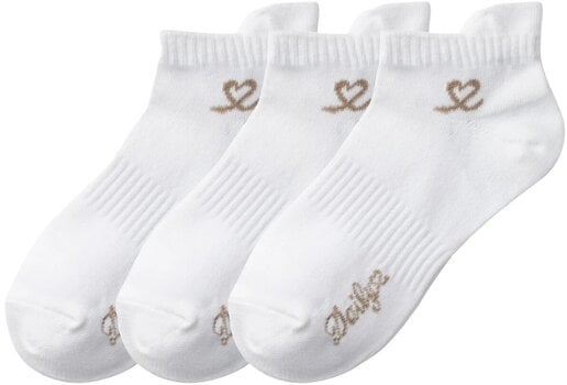 Sokken Daily Sports Marlene 3-Pack Ankle Socks Sokken White 39-42 - 1