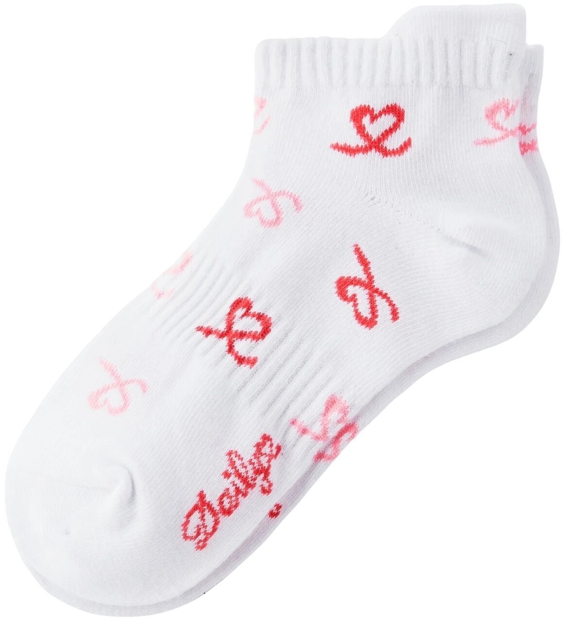 Ponožky Daily Sports Heart 3-Pack Socks Ponožky White 36-38