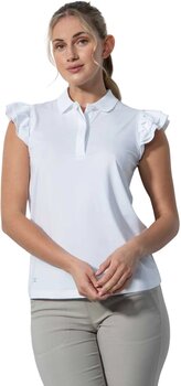 Polo košeľa Daily Sports Albi Sleeveless Polo Shirt White XS Polo košeľa - 1