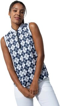 Polo Shirt Daily Sports Abruzzo Sleeveless Argyle XS Polo Shirt - 1