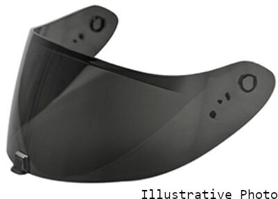 Accesorios para cascos de moto Scorpion Shield EXO-1400/R1/520/391 Maxvision KDF16-1 Visera del casco Dark Smoke