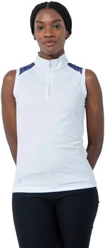 Polo Shirt Daily Sports Andria Sleeveless Top White XS - 1