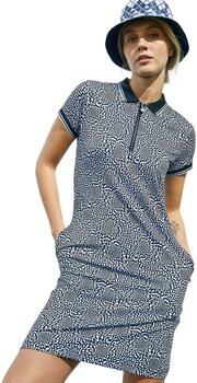 Fustă / Rochie Daily Sports Kyoto Shortsleeve Dress Monocrome Black L - 1