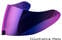 Accessories for Motorcycle Helmets Scorpion Shield EXO-1400/R1/520/491 Maxvision KDF16-1 Purple Mirror