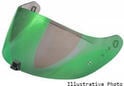 Scorpion Shield EXO-1400/R1/520/391 Maxvision KDF16-1 Visiera del casco Green Mirror