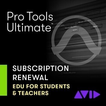 Mise à jour et mise à niveau AVID Pro Tools Ultimate Annual Paid Annual Subscription - EDU (Renewal) (Produit numérique)