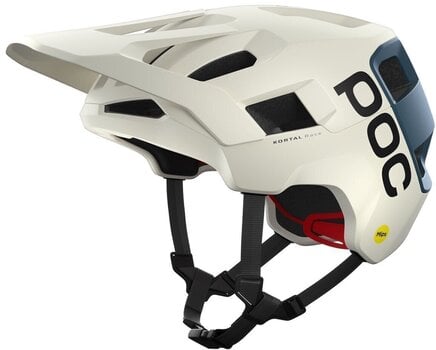 Bike Helmet POC Kortal Race MIPS Selentine Off-White/Calcite Blue Matt 55-58 Bike Helmet - 1