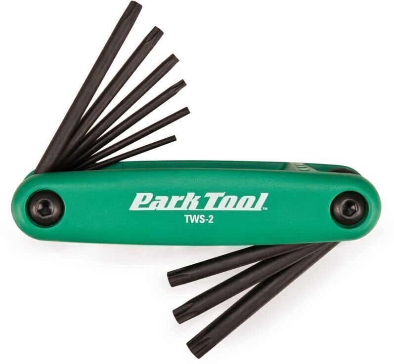 Schraubenschlüssel Park Tool Fold-Up Torx® Green T10-T15-T20-T25-T27-T30-T40-T7-T9 9 Schraubenschlüssel