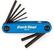 Wrench Park Tool Fold-Up Blue 1,5-2-2,5-3-4-5-6 7 Wrench