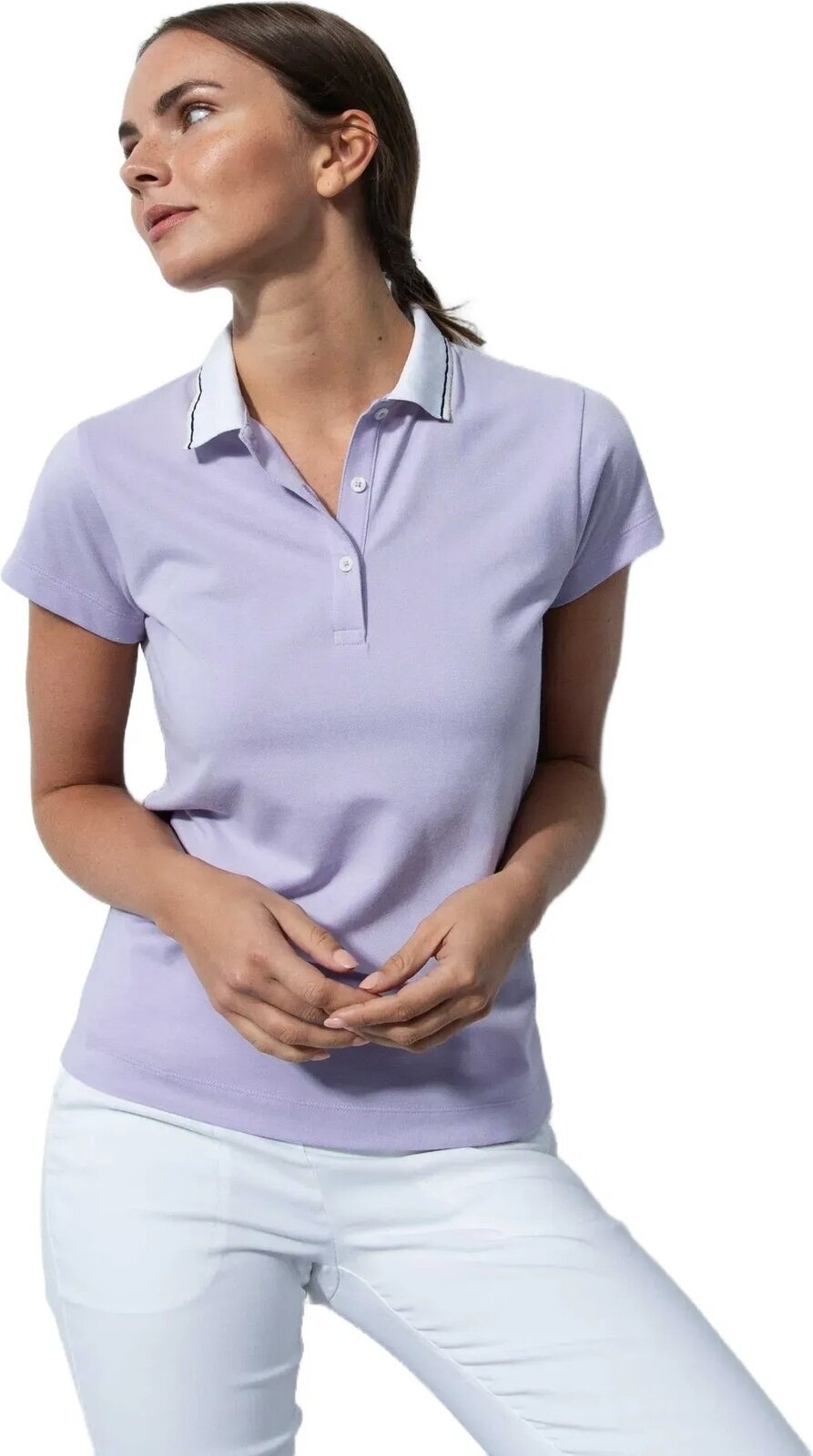 Polo Shirt Daily Sports Candy Caps Polo Shirt Meta Violet S
