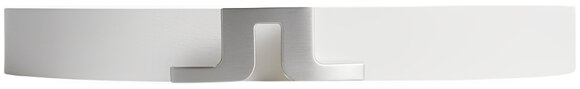 Belt J.Lindeberg Bridger Leather Belt White 90 - 1