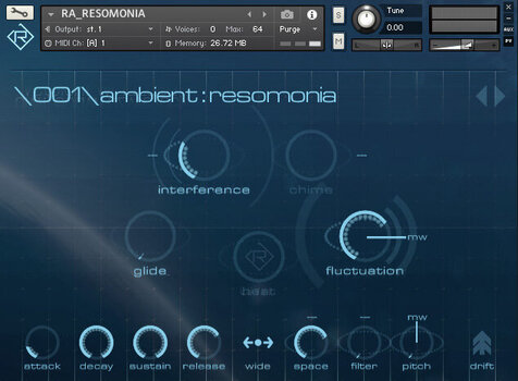 VST Instrument studio-software Rigid Audio Resomonia (Digitaal product) - 1