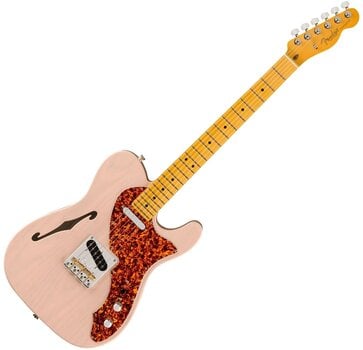 Electric guitar Fender FSR American Professional II Telecaster Thinline MN Transparent Shell Pink - 1