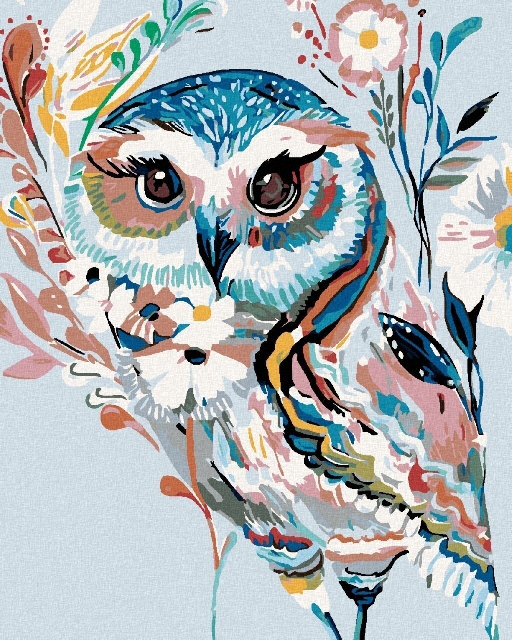 Diamond Art Zuty Rainbow Owl