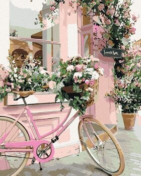 Pintura diamante Zuty Flower Bicycle - 1
