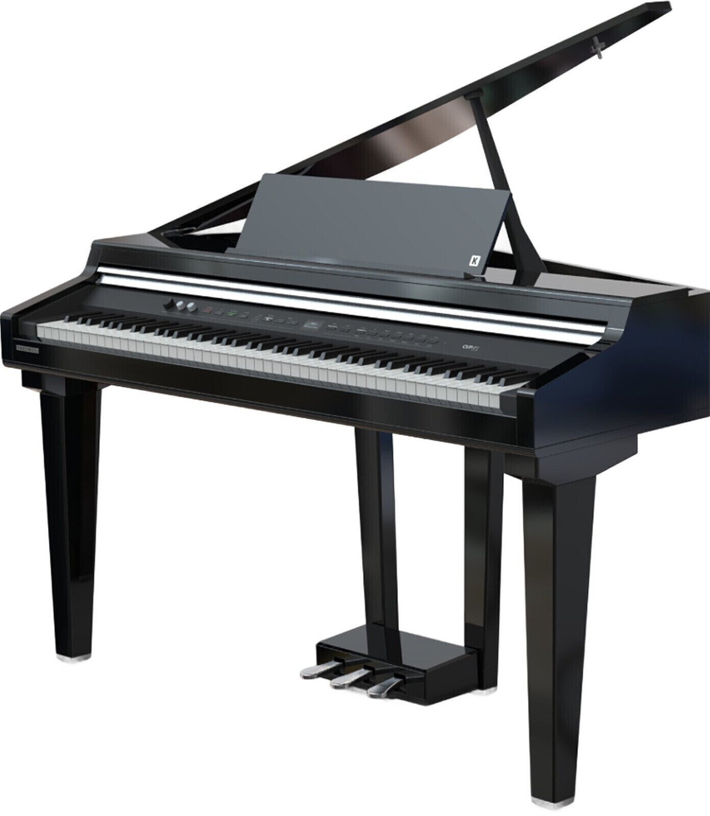 Digitális grand zongora Kurzweil CUP G1 Black Polished Digitális grand zongora